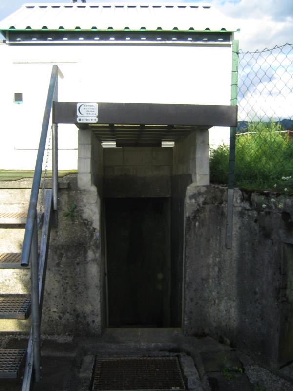 Flak-Stellung Feckenhausen - Das Ferienhaus wurde auf dem Bunker errichtet